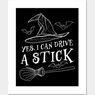 Yes, I Can Drive A Stick Posters and Art